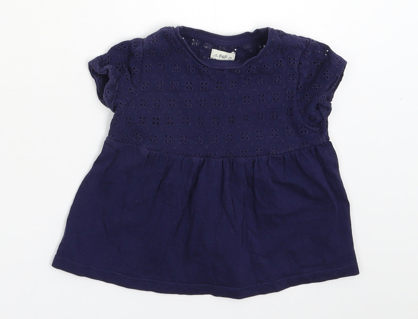 F&F Girls Blue   Fit & Flare  Size 2-3 Years