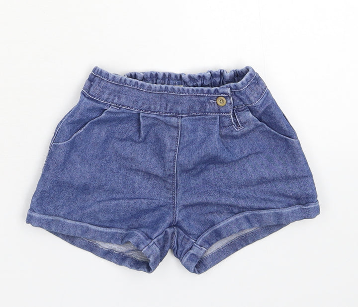 NEXT Baby Blue Denim Cropped Jeans Size 12-18 Months - Shorts