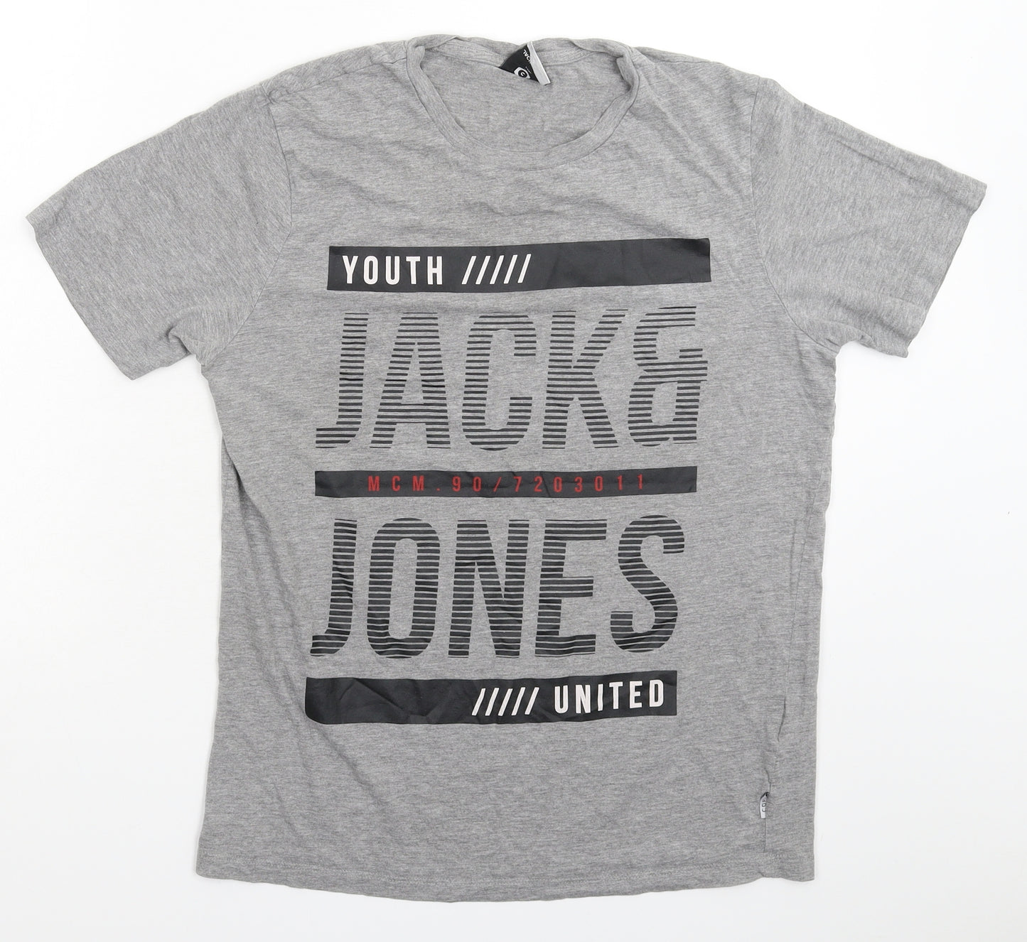 Jacamo Mens Grey    T-Shirt Size M