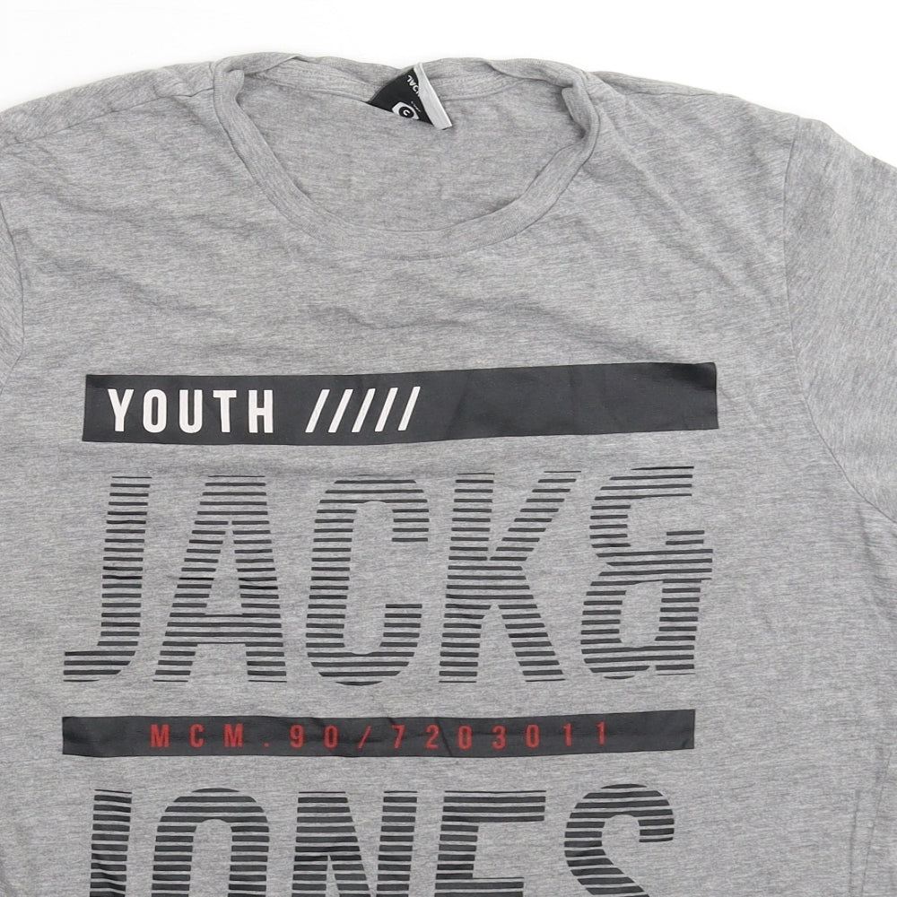 Jacamo Mens Grey    T-Shirt Size M