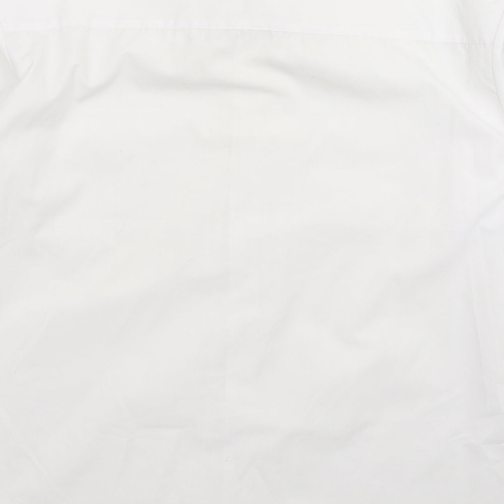 George Boys White   Basic Button-Up Size 15-16 Years