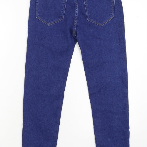 Pull&Bear Womens Blue  Denim Skinny Jeans Size 28 in L26 in