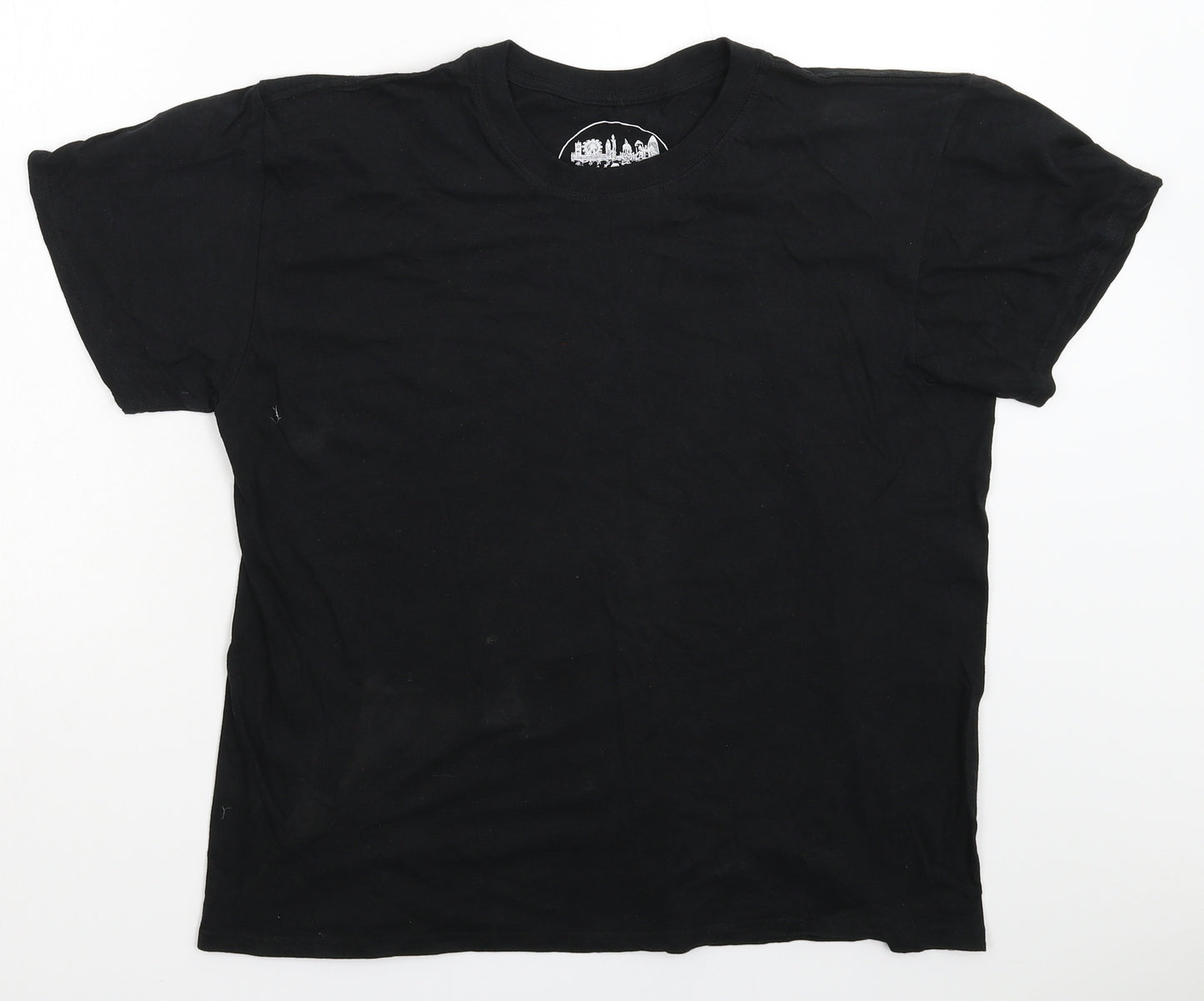 London Mens Black    T-Shirt Size L