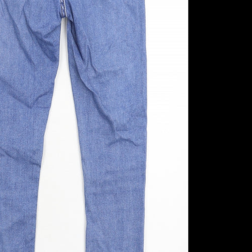 Topshop Womens Blue  Denim Skinny Jeans Size 26 in L26 in