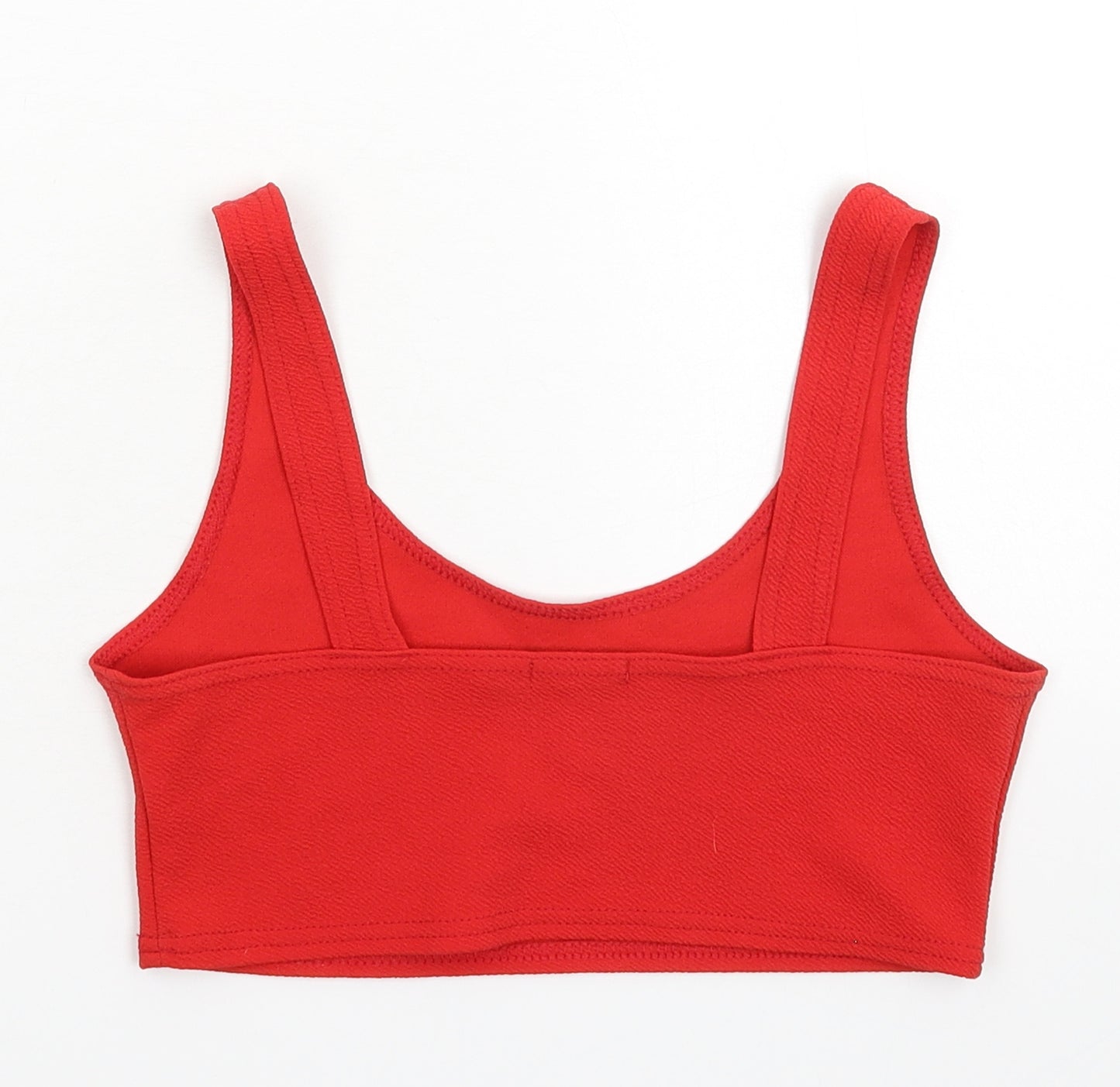 Boohoo Womens Red   Basic Tank Size 10