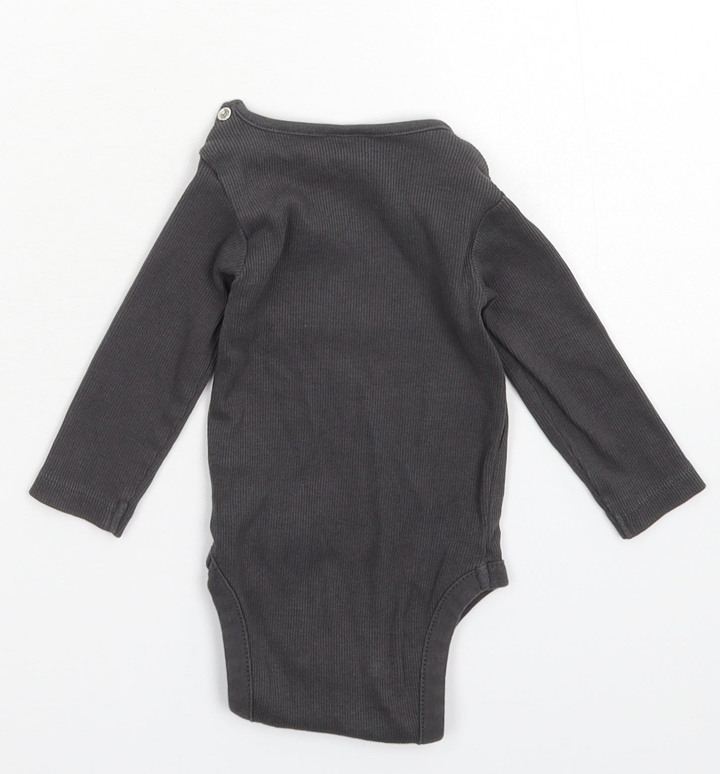NEXT Baby Grey   Babygrow One-Piece Size 3-6 Months
