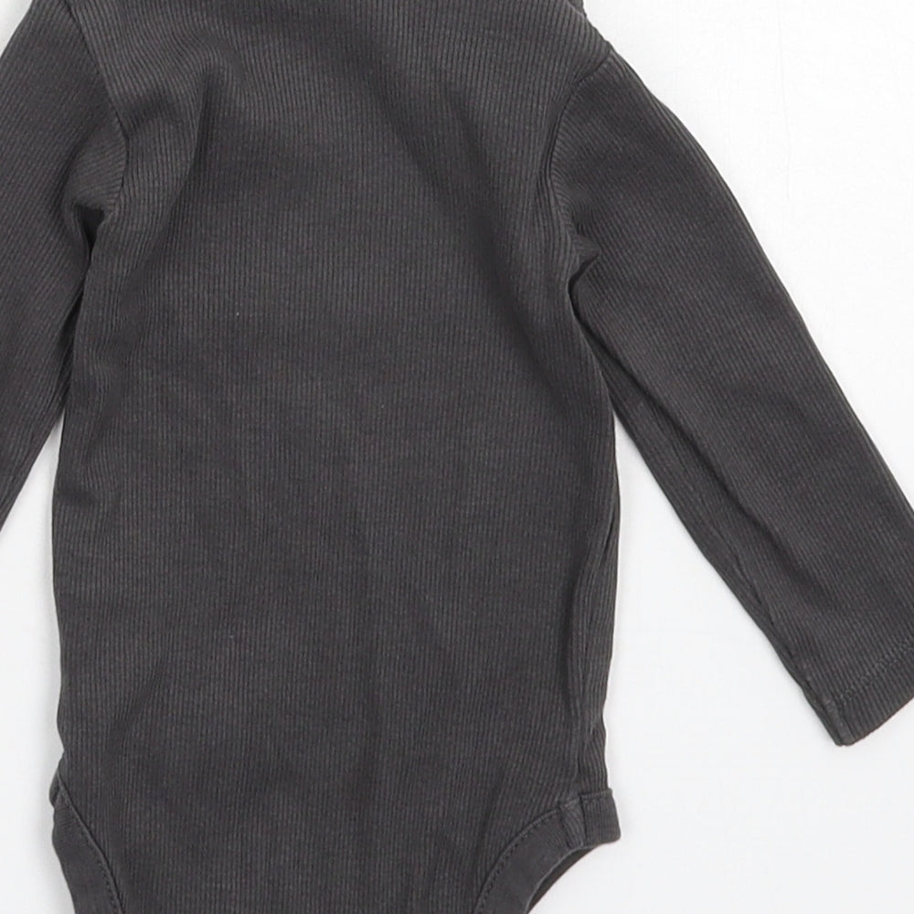 NEXT Baby Grey   Babygrow One-Piece Size 3-6 Months