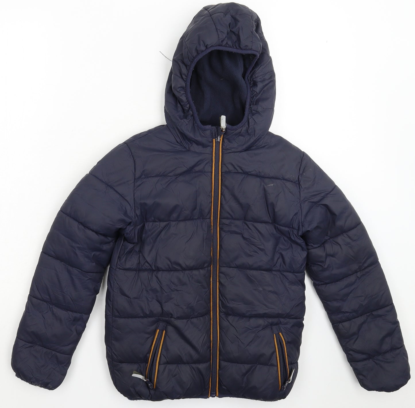 Nutmeg Boys Blue   Puffer Jacket Jacket Size 9-10 Years