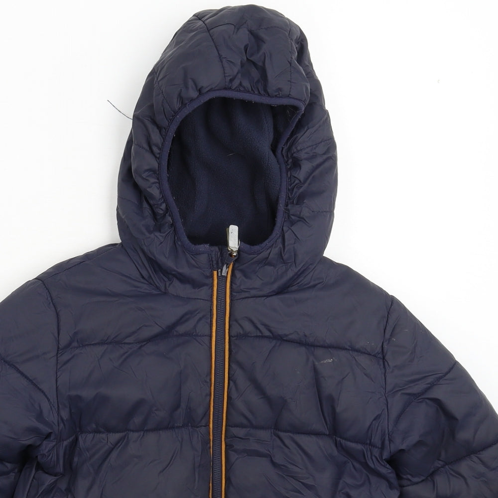 Nutmeg Boys Blue   Puffer Jacket Jacket Size 9-10 Years