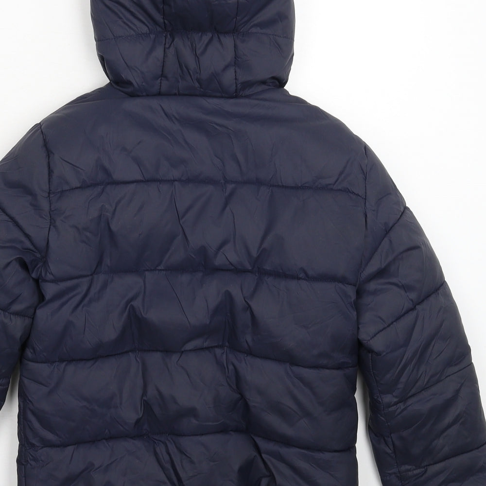 Nutmeg Boys Blue   Puffer Jacket Jacket Size 9-10 Years
