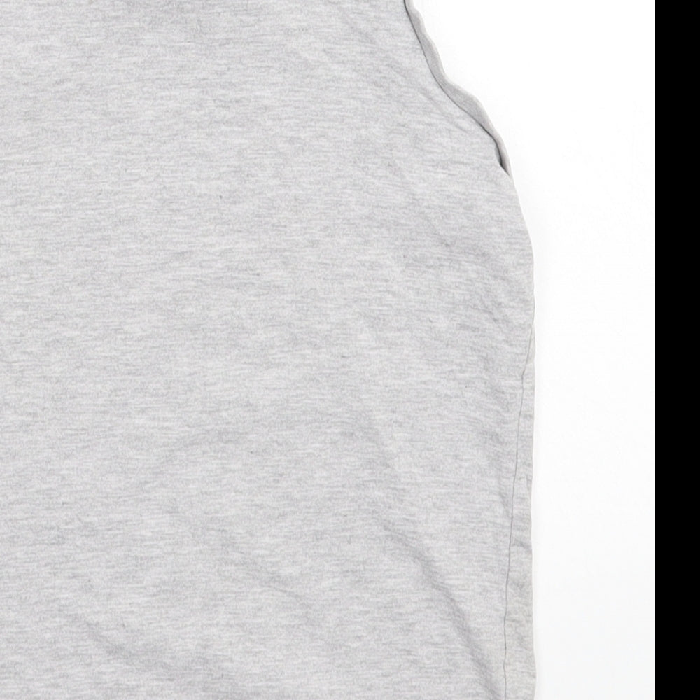 Slazenger Boys Grey   Basic Tank Size 7-8 Years