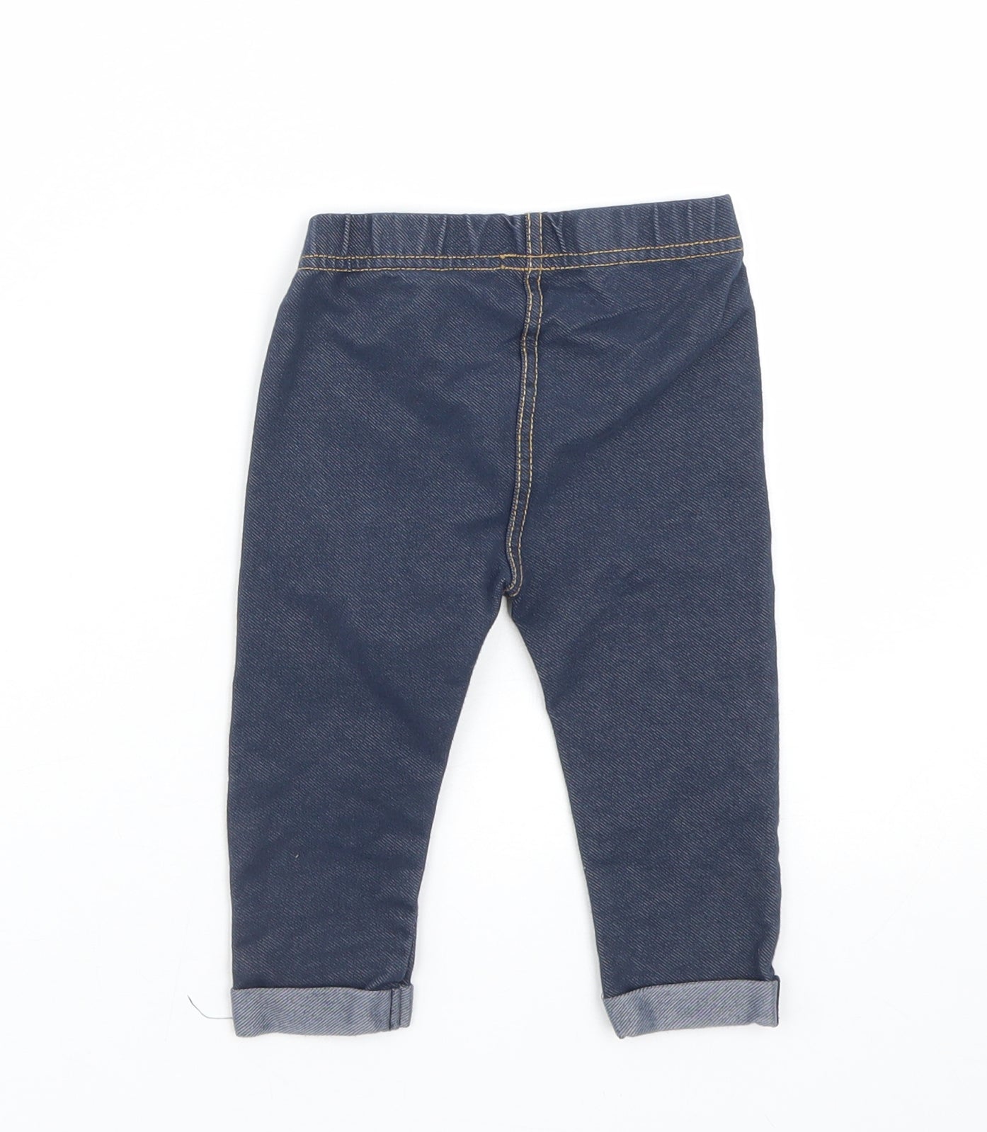 Nutmeg Baby Blue   Capri Leggings Size 9-12 Months