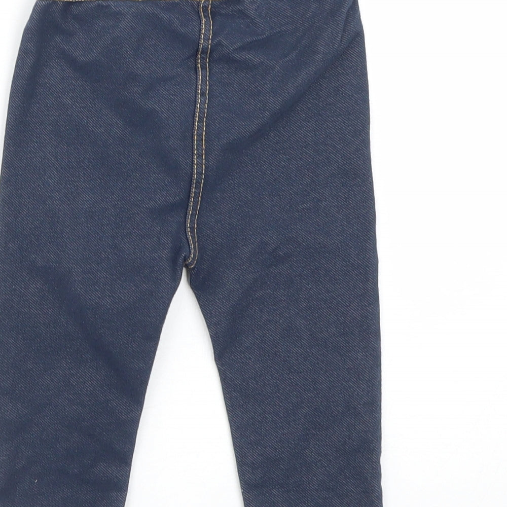 Nutmeg Baby Blue   Capri Leggings Size 9-12 Months