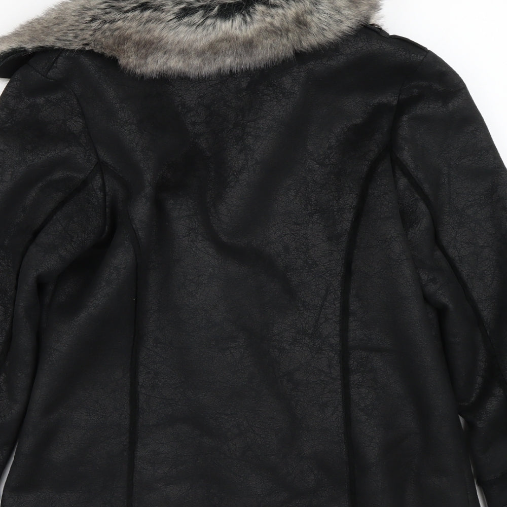 NEXT Womens Black   Jacket Coat Size 12