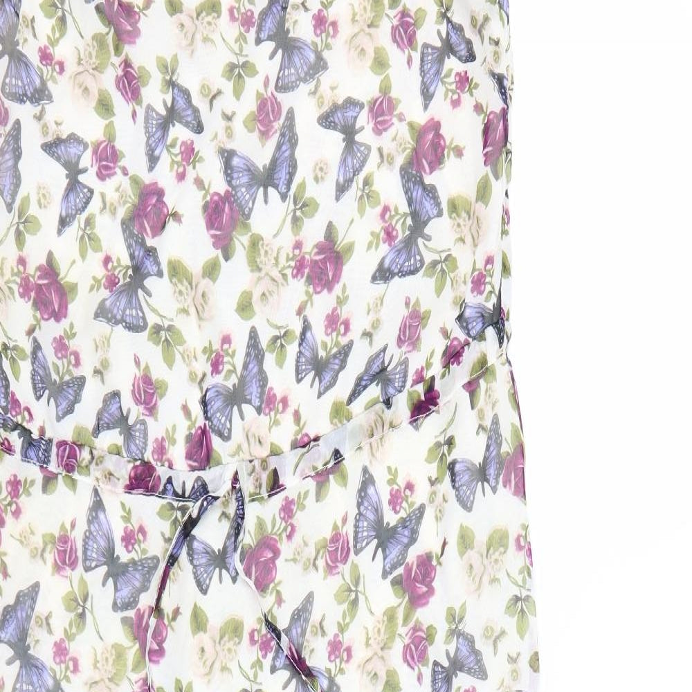 NEXT Womens Multicoloured Floral  Fit & Flare  Size 10
