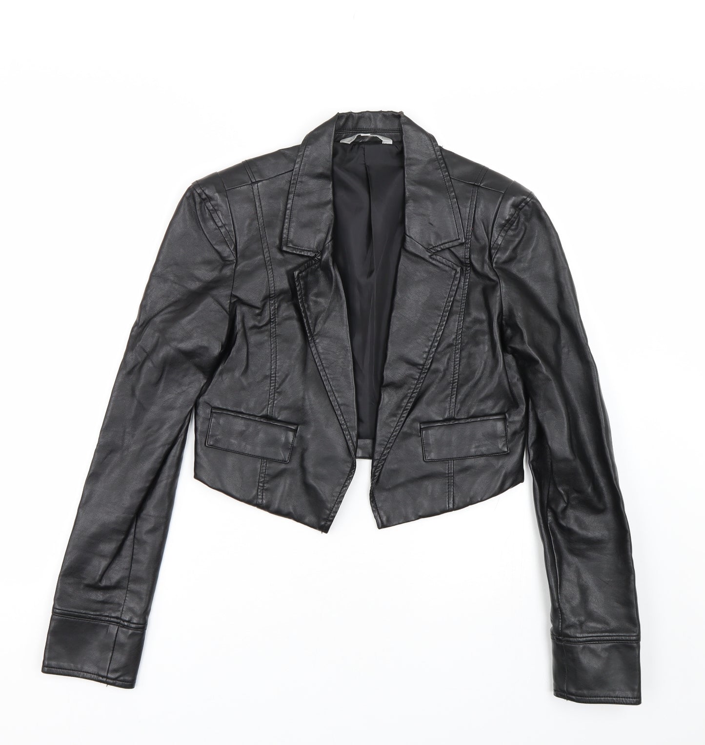 Red Herring Womens Black   Jacket  Size 10