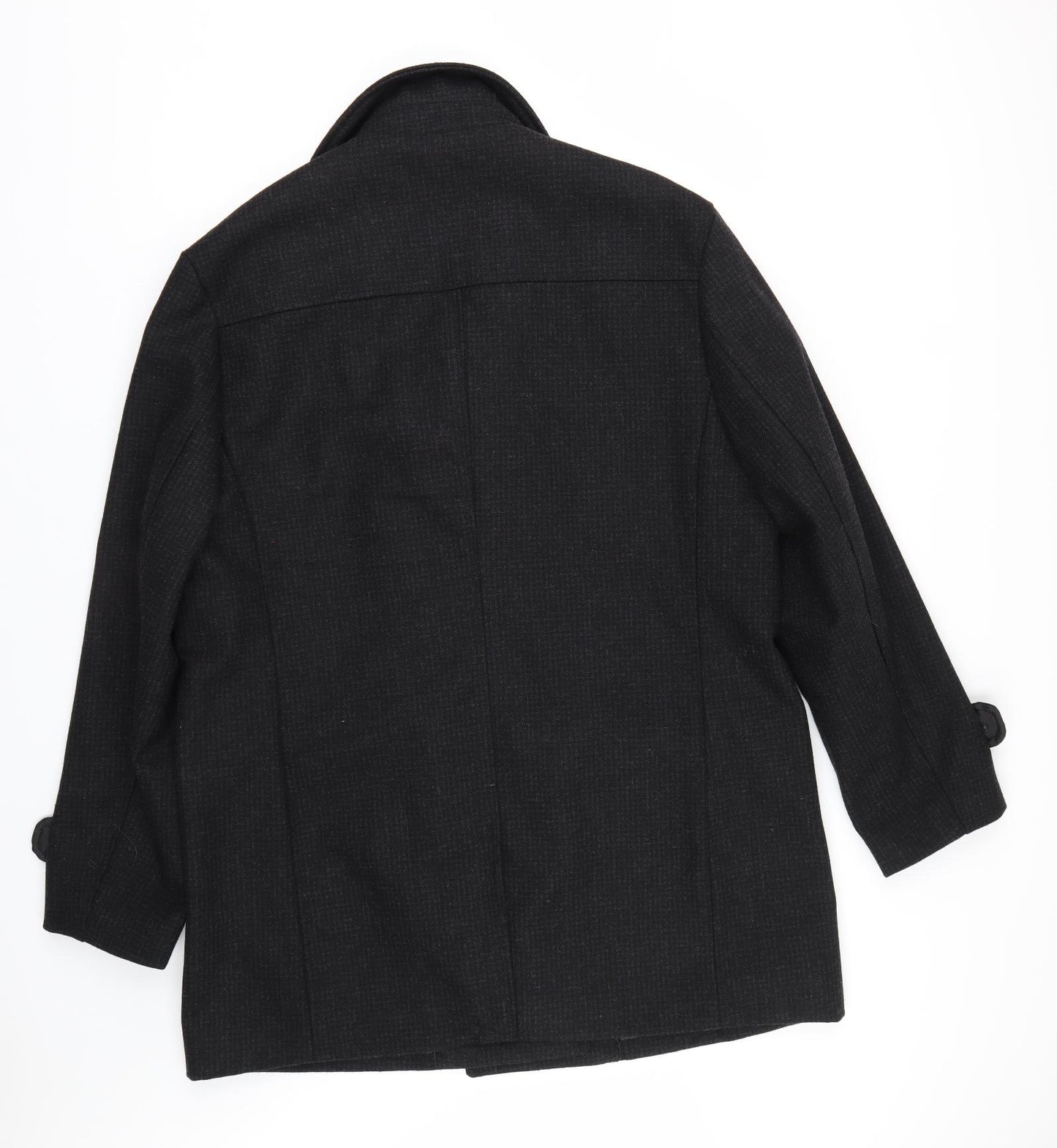 Primark Mens Black   Trench Coat Coat Size 2XL
