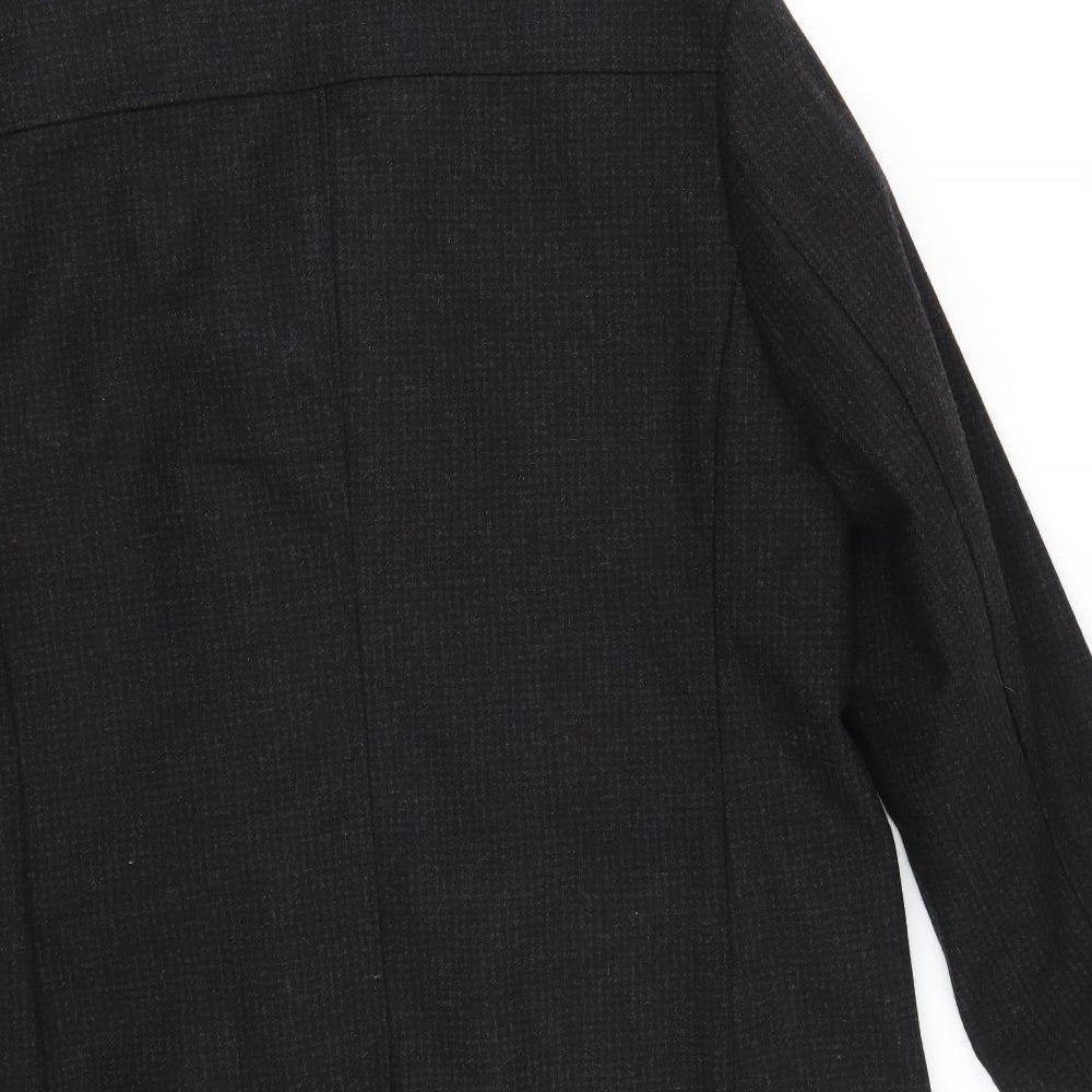 Primark Mens Black   Trench Coat Coat Size 2XL