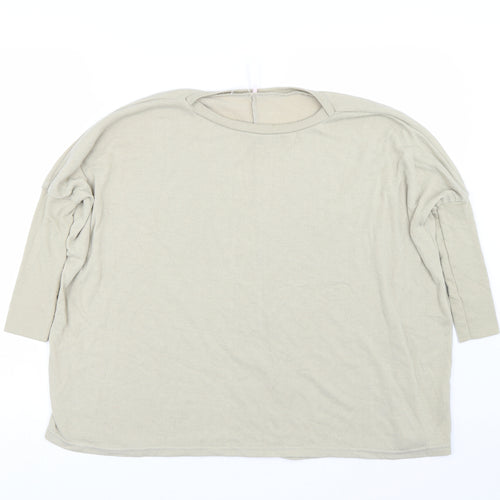 Preworn Womens Beige   Pullover Jumper Size M