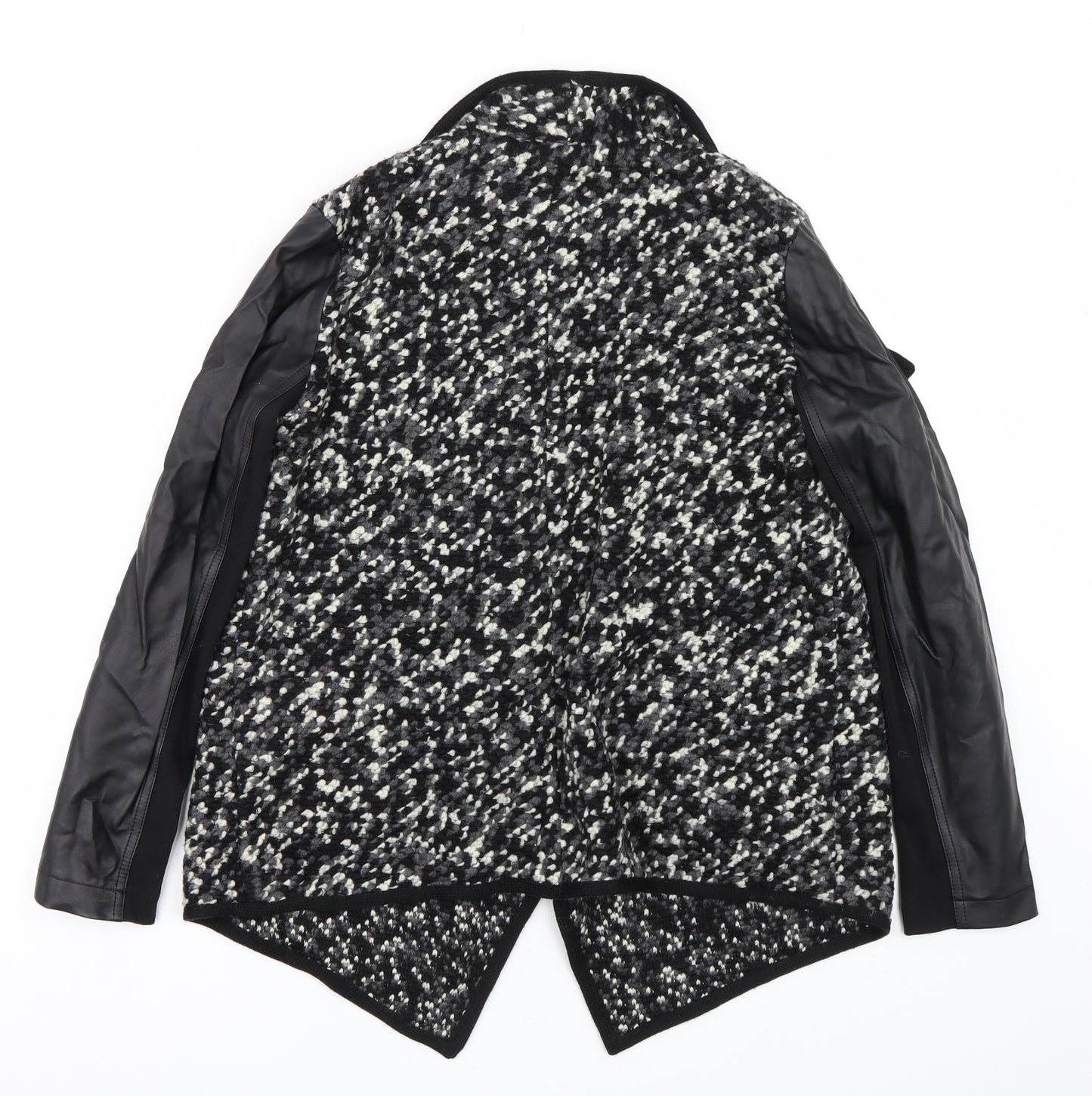 Saviour Womens Black Polka Dot  Cardigan Jumper Size 12