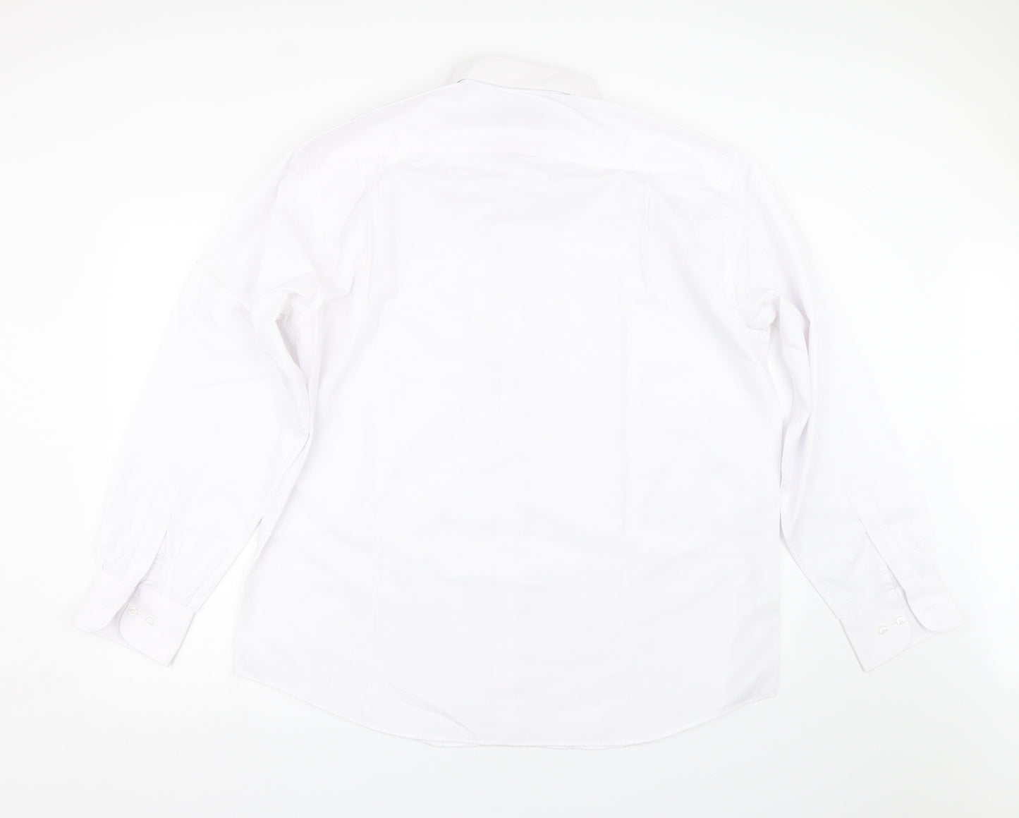 M&S Mens White    Dress Shirt Size 17