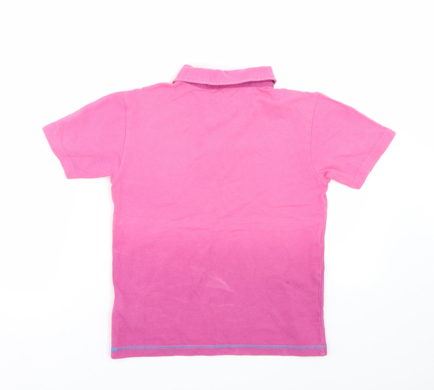 Debenhams Girls Pink   Basic Polo Size 7-8 Years
