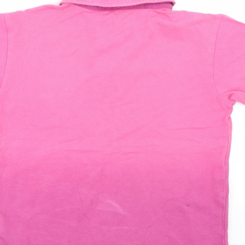 Debenhams Girls Pink   Basic Polo Size 7-8 Years