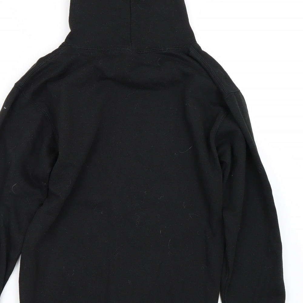 Preworn Boys Black   Pullover Hoodie Size 12-13 Years  - Among Us