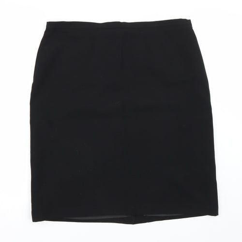 George Womens Black   Straight & Pencil Skirt Size 38