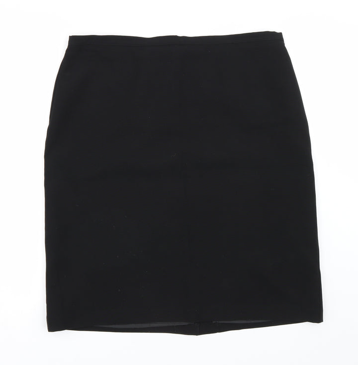 George Womens Black Straight & Pencil Skirt Size 38