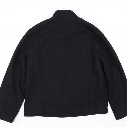 petroleum Mens Black   Jacket Coat Size M