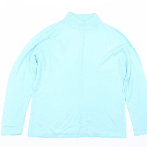 BM Womens Blue   Pullover Jumper Size M