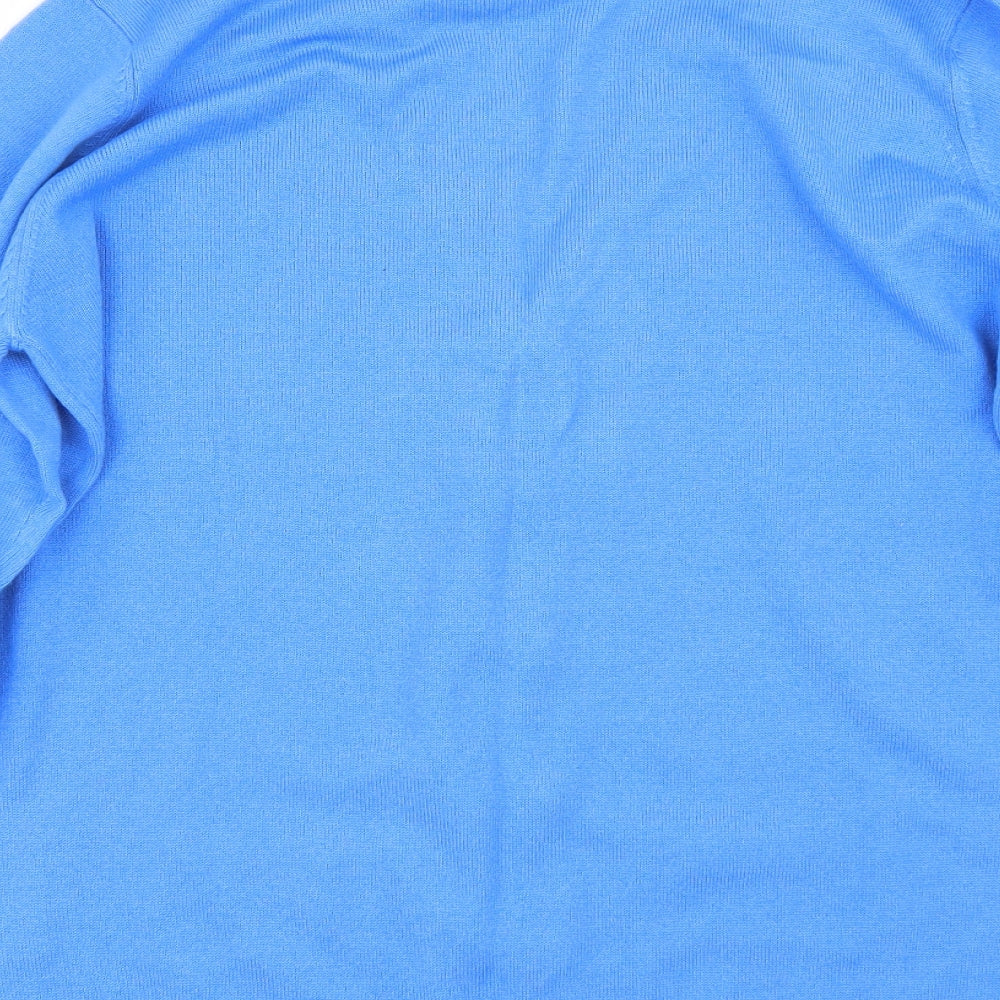 Isle Womens Blue   Cardigan Jumper Size M