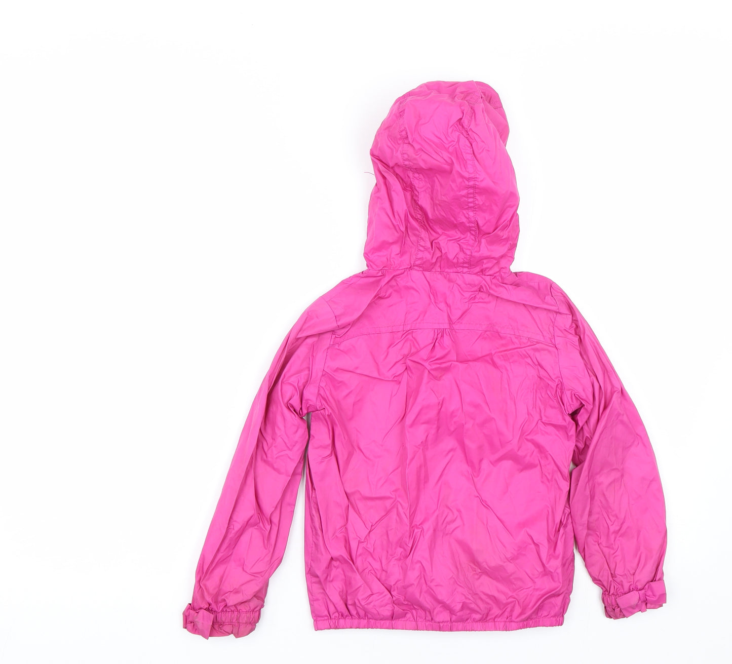 United Colors of Benetton Girls Pink   Rain Coat Coat Size 4-5 Years
