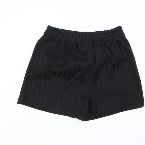 George Boys Black Striped  Sweat Shorts Size 3-4 Years - PE kit