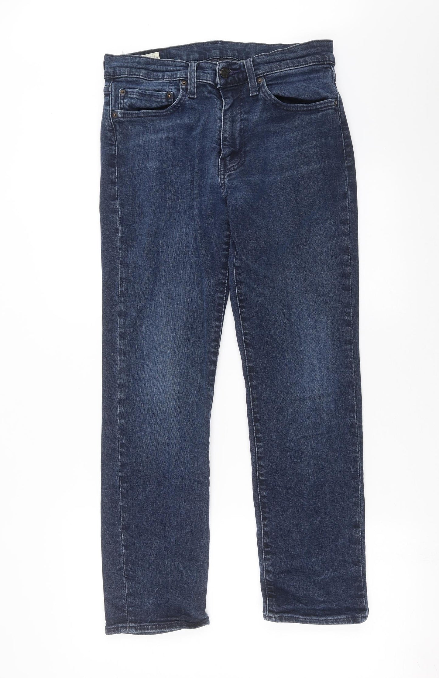 LEVIS Mens Blue  Denim Straight Jeans Size 30 in L28 in