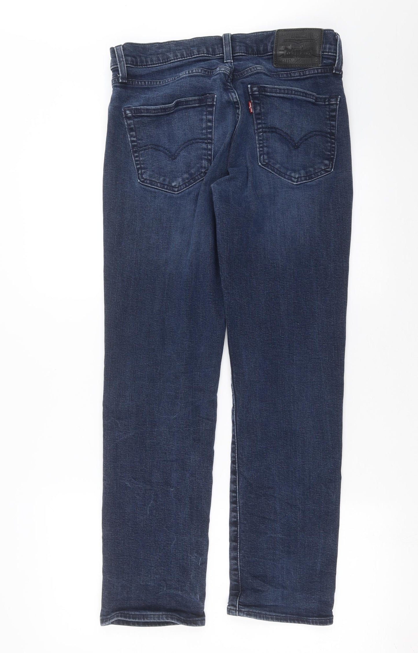 LEVIS Mens Blue  Denim Straight Jeans Size 30 in L28 in