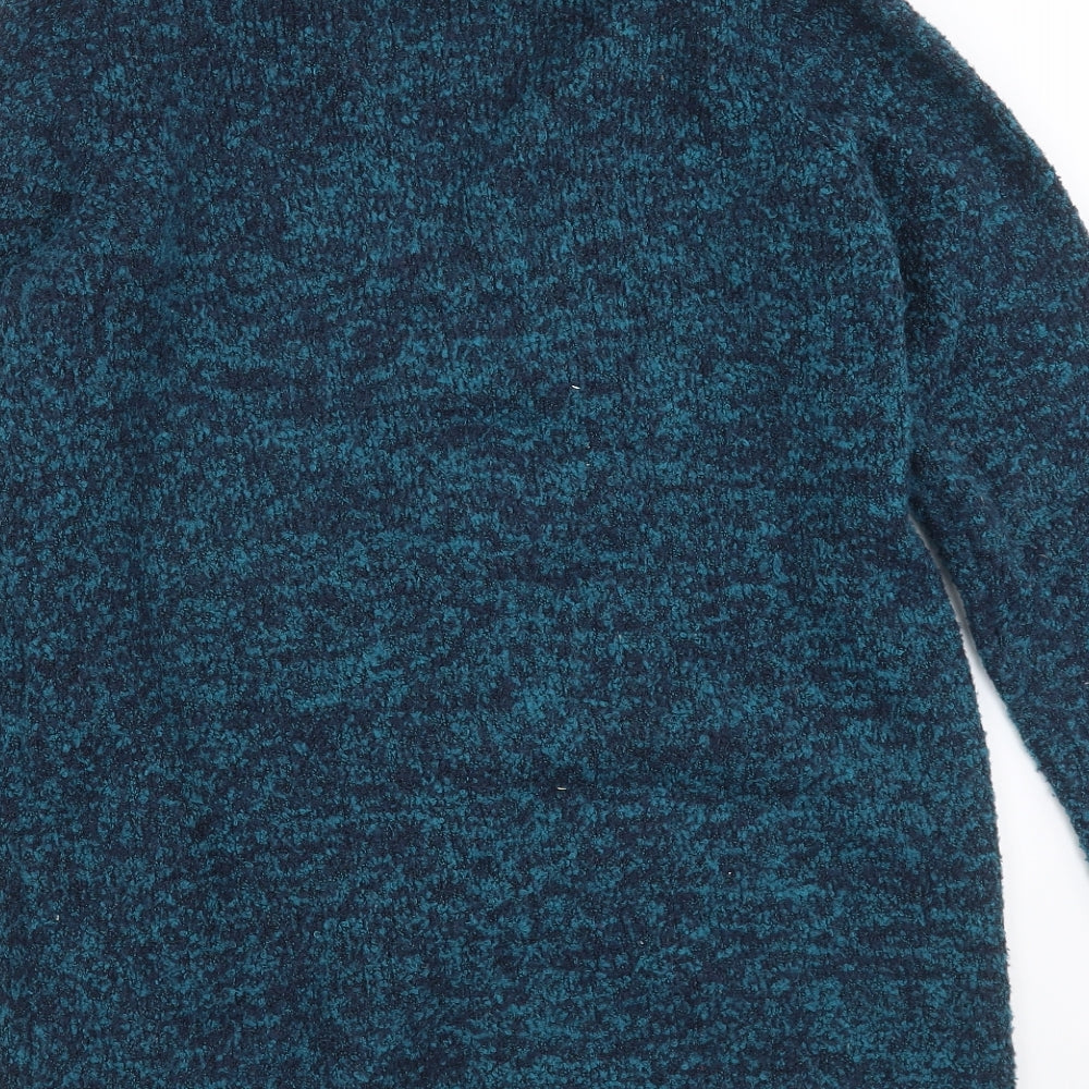 M&Co Womens Green  Knit Cardigan Jumper Size 16