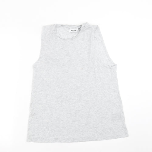 Weekday Womens Grey   Basic Tank Size L