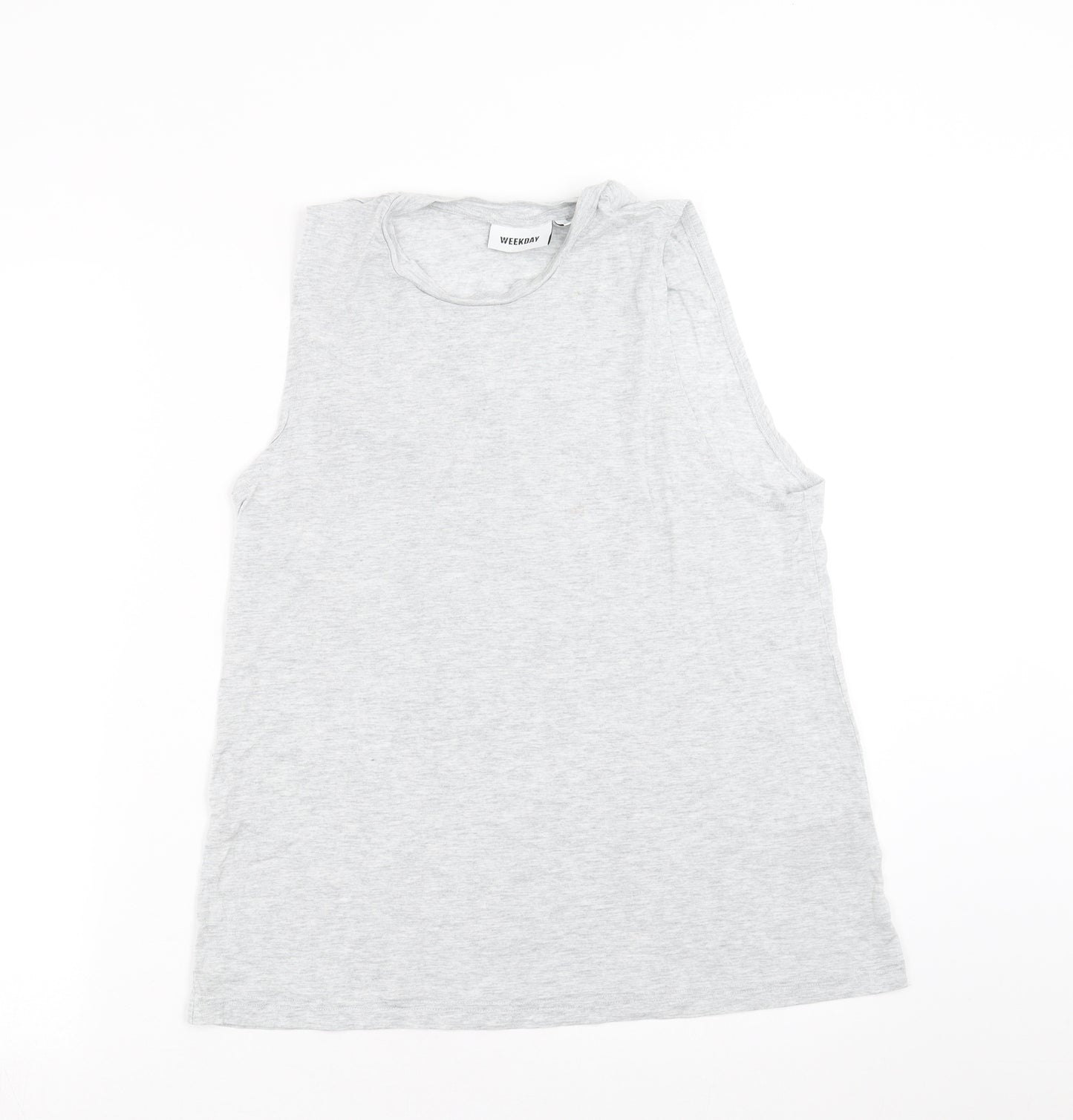Weekday Womens Grey   Basic Tank Size L