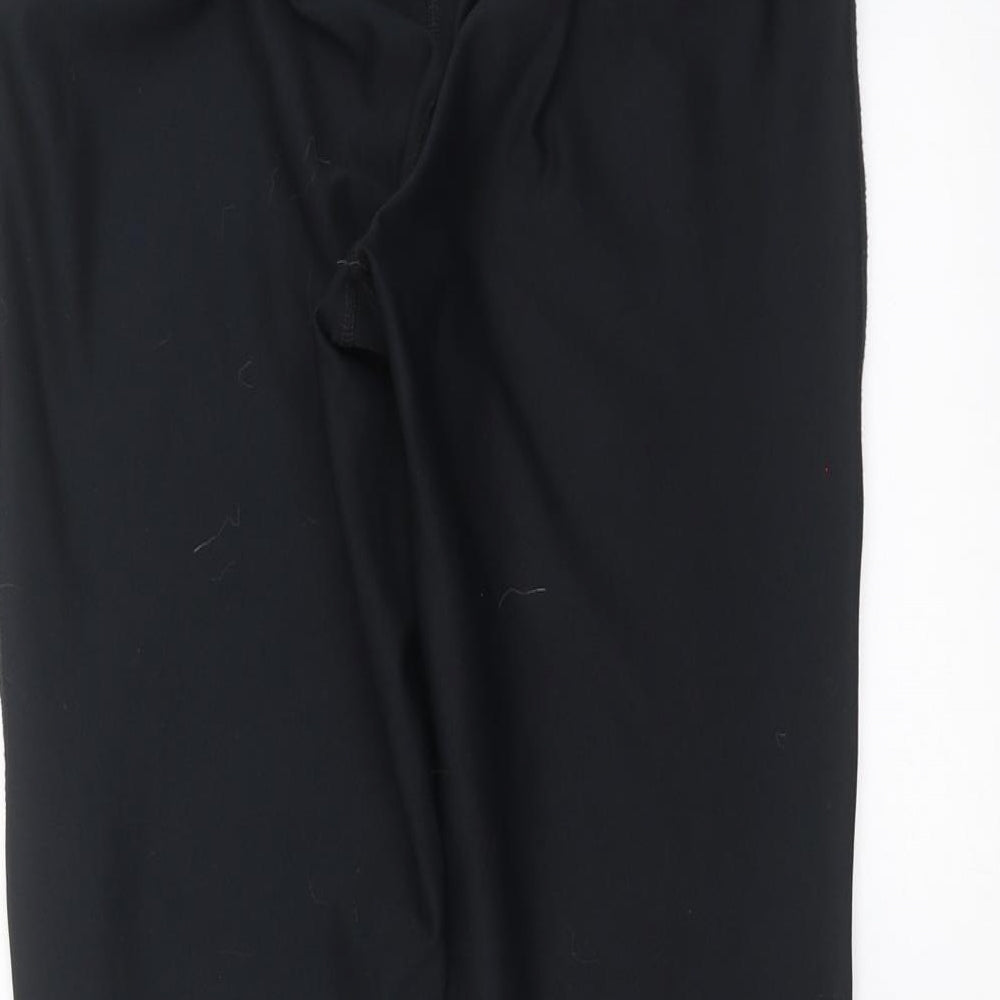 90 Degree Womens Black   Compression Leggings Size M L23 in - cropped
