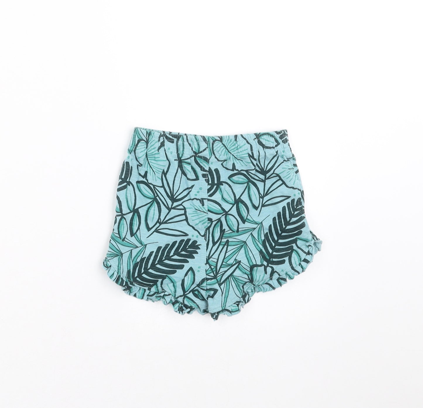 NEXT Baby Blue Floral   Trousers Size 12-18 Months  - shorts