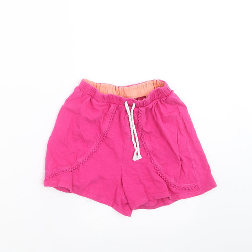 Matalan Girls Pink   Hot Pants Shorts Size 9 Years