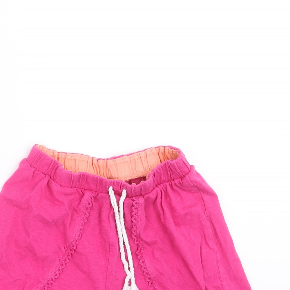 Matalan Girls Pink   Hot Pants Shorts Size 9 Years