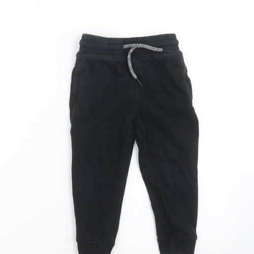 NEXT Boys Black   Jogger Trousers Size 3 Years