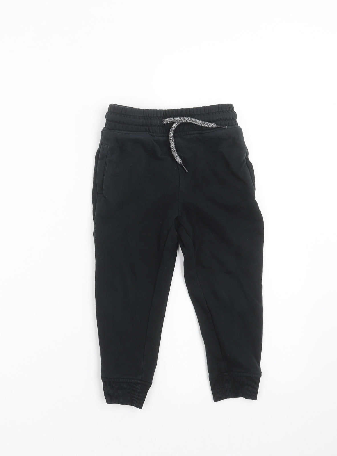 NEXT Boys Black   Jogger Trousers Size 3 Years