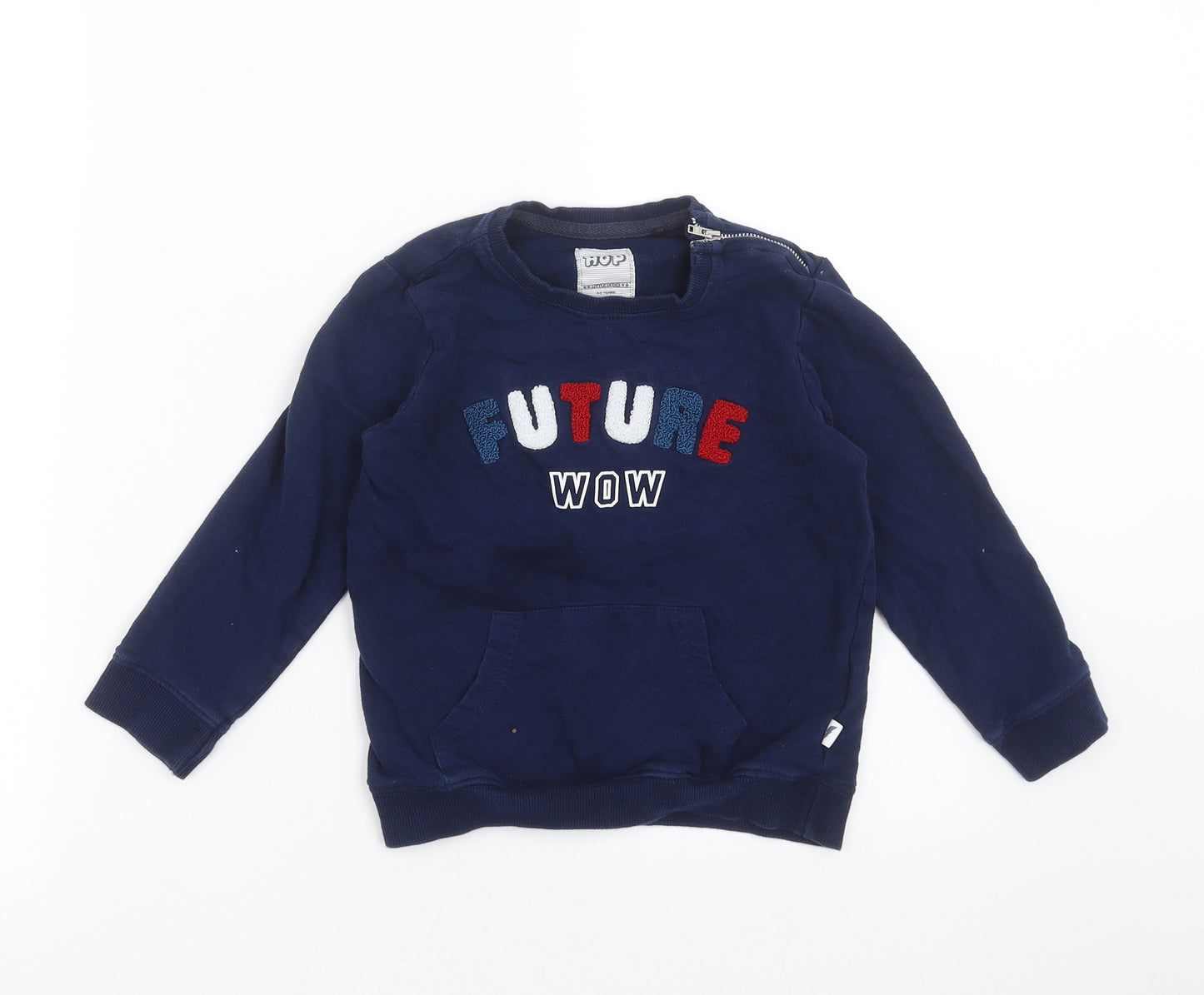 HOP Boys Blue   Pullover Sweatshirt Size 4-5 Years  - future wow