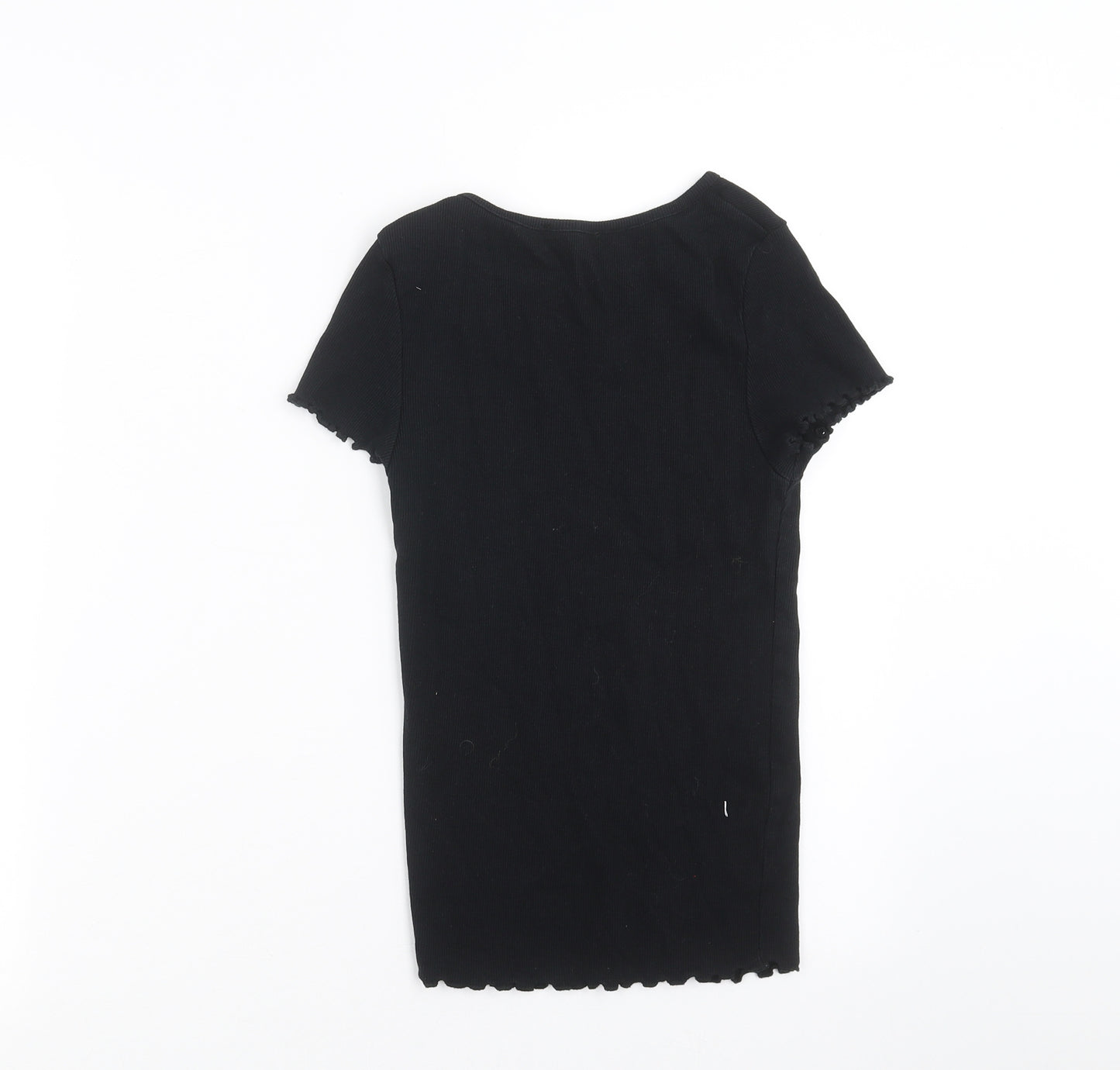 New Look Womens Black   Basic T-Shirt Size 10