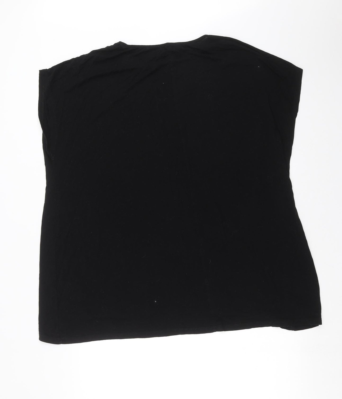 Very Womens Black   Basic T-Shirt Size 24