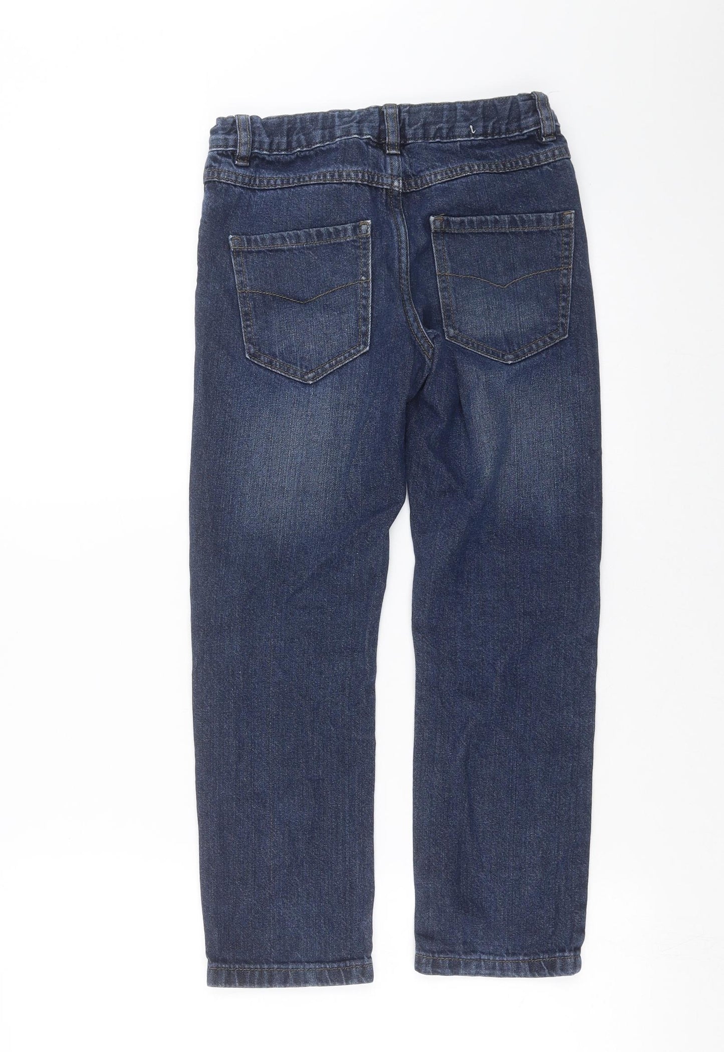 F&F Boys Blue  Denim Straight Jeans Size 8-9 Years